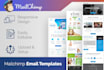 design and setup mailchimp email template