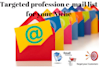 collect targeted valid  email list for your niche based