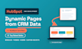build hubspot modules, themes, hubdb, and custom object pages