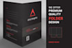 design modern presentation folder