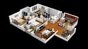 create 3d floor plan, interior ,exterior ,  etc