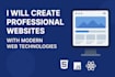 create professional websites with modern web technologies
