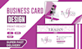design business card and stationery