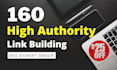 60 high authority link building, SEO backlinks