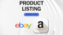 list your products on amazon and ebay