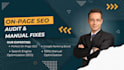do complete on page SEO with audit and fixes