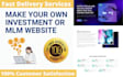 create any type crypto investment website