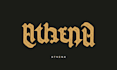 do unique blackletter ambigram for you