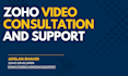 provide video consultation on zoho platform