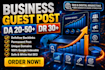 write HQ guest post on a da 60 business blog