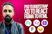 convert xd figma to react js or next js frontend developer