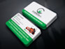 design unique business cards or loyalty cards in canva or photoshop