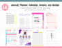 design any journal, planner, invoice in pdf file