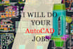 do your autocad jobs