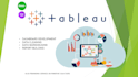 develop excel, tableau dashboards, reports and visuals
