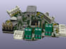 do pcb designing with gerber bom and 3d model