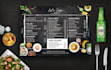 do your cafe or bar and restaurant menu look modern in 24h