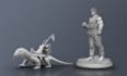 sculpt or model anything for 3d printing, board game, etc