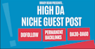 seo backlinks through  da guest posts high authority links