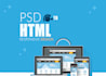 convert psd  to responsive HTML
