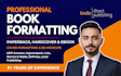 do book formatting for kindle KDP, print paperback, ebook and children books