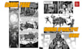 draw apocalypse genre comic page with my dark art style