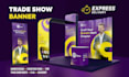 design trade show banners, exhibition booth, tent,  backdrop