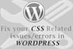 fix wordpress HTML, CSS, PHP, javascript issues