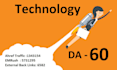 do guest post da 60 technology websites