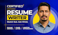 deliver professional ats resume writing services, CV and linkedin profile