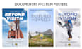 create a modern film poster design and movie poster design