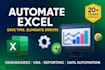 automate your excel work using vba macros, formulas, and dashboards