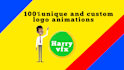 create totally custom logo animation