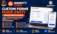 customize and style gravity forms in wordpress