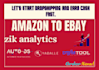 do amazon to  ebay dropshipping listings