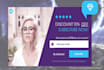 design wordpress form, signup form, pop up form in 12 hours
