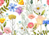 create hand drawn watercolor seamless patterns