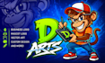 design unique cartoon character, mascot logo