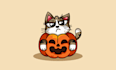 design cute 2d cartoon animal character