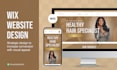design or redesign a beautiful wix website for you, your business or ecommerce