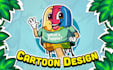 design awesome cartoon character