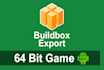 export buildbox to 64bit apk and aab game from bbdoc project