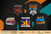 design text based typography t shirt designs