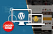 create professional wordpress website