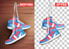 do background remove, face swap or resize your photo