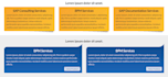 design a responsive website in CSS grid, sass and flexbox