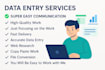 do quality data entry work