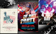design 4th july independence day posters