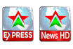 make full 3d lighting news TV logo