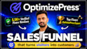 design optimizepress sales funnel, wordpress website
